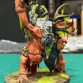 Описание картинки Trugg the troggoth king от Deadgringo по цене 7 000руб | Свободный Рынок Миниатюр - СРМ