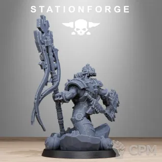 Описание картинки Orks beastboss от Мастерская 3D Gia по цене 1 000руб | Свободный Рынок Миниатюр - СРМ