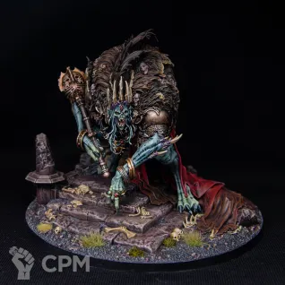 Описание картинки Ushoran, Mortarch of Delusion от Monger по цене 39 950руб | Свободный Рынок Миниатюр - СРМ