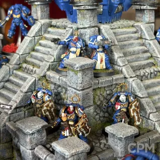 Описание картинки Ultramarines Army Армия Ультрамаринов (РАСПИЛ) от Halfdevil91 по цене 90 000руб | Свободный Рынок Миниатюр - СРМ