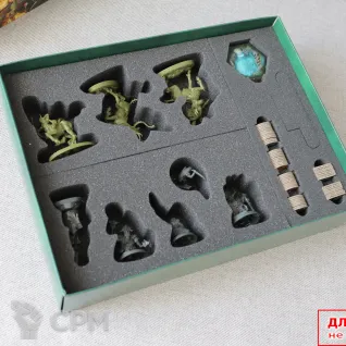 Описание картинки Трей-ложемент Warhammer Underworlds Spitewood от Ramirti по цене 2 000руб | Свободный Рынок Миниатюр - СРМ