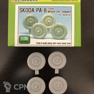 Описание картинки 1/35 DefModel 30035 Skoda PA-II “Turtle” от Workshop.maya по цене 1 400руб | Свободный Рынок Миниатюр - СРМ
