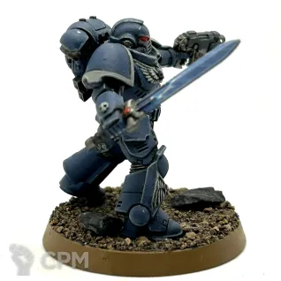 Описание картинки Primaris lieutenant от KhornyBabe  по цене 1 000руб | Свободный Рынок Миниатюр - СРМ