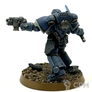 Описание картинки Primaris lieutenant от KhornyBabe  по цене 1 000руб | Свободный Рынок Миниатюр - СРМ