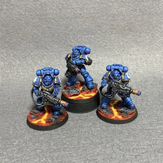 Описание картинки Eradicator Squad от Zorgen по цене 1 300руб | Свободный Рынок Миниатюр - СРМ