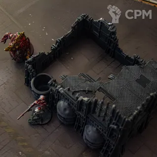 Описание картинки Мат для Варгеймов 30x22 дюйма "Разгрузка” от WahaStuff / Bastion по цене 1 700руб | Свободный Рынок Миниатюр - СРМ