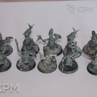 Описание картинки Vulkite Berzerkers от Alerond по цене 1 700руб | Свободный Рынок Миниатюр - СРМ