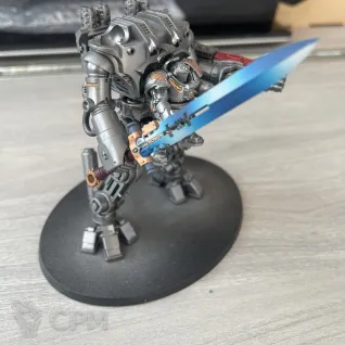 Описание картинки Dreadknight от Дмитрий Чагадаев по цене 4 000руб | Свободный Рынок Миниатюр - СРМ