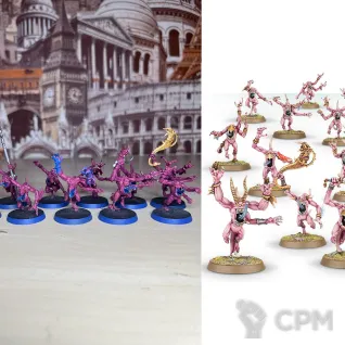 Описание картинки Pink Horrors #4 (10 моделей) от Lomantik по цене 3 000руб | Свободный Рынок Миниатюр - СРМ