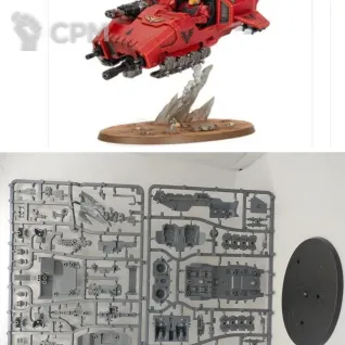 Описание картинки Armageddon land speeder от Svarden по цене 3 900руб | Свободный Рынок Миниатюр - СРМ
