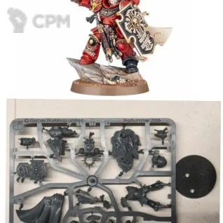 Описание картинки Armageddon Captain with Relic Shield от Svarden по цене 2 900руб | Свободный Рынок Миниатюр - СРМ