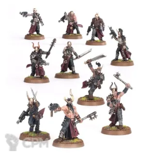 Описание картинки Chaos Cultists от VtorushinAdditiveTec по цене 650руб | Свободный Рынок Миниатюр - СРМ