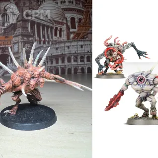 Описание картинки Chaos Spawn of Tzeentch #1 от Lomantik по цене 1 700руб | Свободный Рынок Миниатюр - СРМ