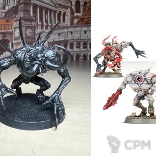 Описание картинки Chaos Spawn of Tzeentch #2 от Lomantik по цене 1 700руб | Свободный Рынок Миниатюр - СРМ