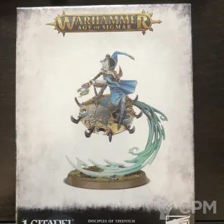 Описание картинки Magister On Disk of Tzeentch от Workshop.maya по цене 3 000руб | Свободный Рынок Миниатюр - СРМ