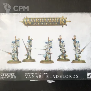 Описание картинки Vanari Bladelords (оригинал) от Workshop.maya по цене 4 000руб | Свободный Рынок Миниатюр - СРМ
