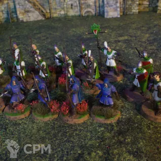 Описание картинки Oathmark Elf Light Infantry от _Revan по цене 1 250руб | Свободный Рынок Миниатюр - СРМ