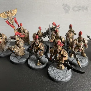 Описание картинки Custodian Guard и Allarus Custodians от Living Dead по цене 7 500руб | Свободный Рынок Миниатюр - СРМ