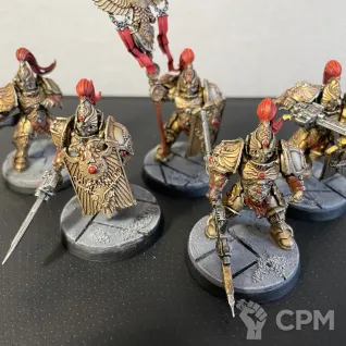 Описание картинки Custodian Guard и Allarus Custodians от Living Dead по цене 7 500руб | Свободный Рынок Миниатюр - СРМ