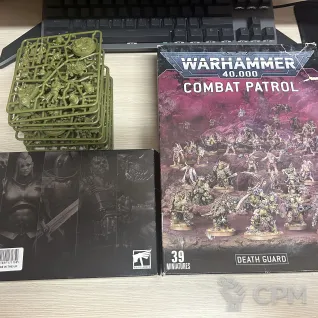 Описание картинки Death guard army от RusBK по цене 23 000руб | Свободный Рынок Миниатюр - СРМ