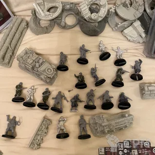 Описание картинки 1:48 Tactic Скирмиш по 2ой мировой войне от Gabls по цене 4 500руб | Свободный Рынок Миниатюр - СРМ
