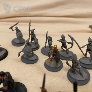 Описание картинки Банды для Frostgrave + битсы на литниках + скелеты от Gabls по цене 5 000руб | Свободный Рынок Миниатюр - СРМ