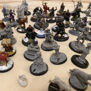 Описание картинки Банды для Frostgrave + битсы на литниках + скелеты от Gabls по цене 9 000руб | Свободный Рынок Миниатюр - СРМ