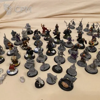 Описание картинки Банды для Frostgrave + битсы на литниках + скелеты от Gabls по цене 5 000руб | Свободный Рынок Миниатюр - СРМ