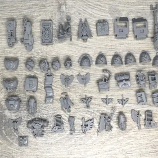 Описание картинки Ravenwing Accessory Pack. от Craft по цене 1 260руб | Свободный Рынок Миниатюр - СРМ