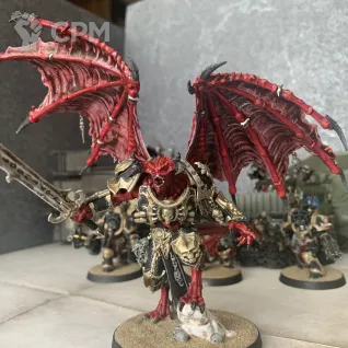 Описание картинки Heretic Astartes Daemon Prince от West_Hunter по цене 3 500руб | Свободный Рынок Миниатюр - СРМ