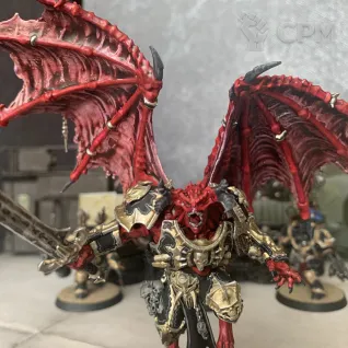 Описание картинки Heretic Astartes Daemon Prince от West_Hunter по цене 3 500руб | Свободный Рынок Миниатюр - СРМ