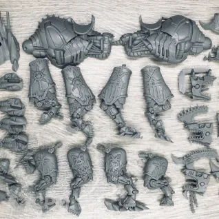 Описание картинки World Eaters Lord on Juggernaut от Craft по цене 1 300руб | Свободный Рынок Миниатюр - СРМ