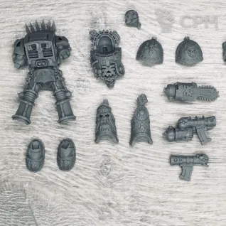 Описание картинки World Eaters Terminator – Azrakh the Annihilator от Craft по цене 650руб | Свободный Рынок Миниатюр - СРМ