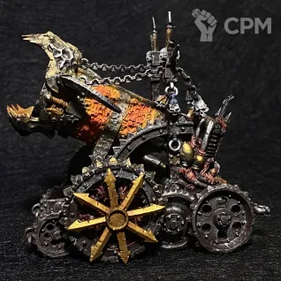 Описание картинки Hellcannon of Chaos от Cepesh1 по цене 18 000руб | Свободный Рынок Миниатюр - СРМ