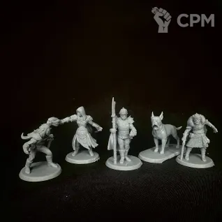 Описание картинки starter set for dnd cursedcastle 32mm от R.E.print по цене 299руб | Свободный Рынок Миниатюр - СРМ