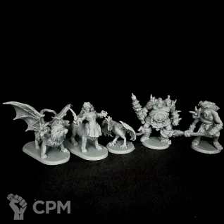 Описание картинки starter set for dnd mythicalmonsters 32mm от R.E.print по цене 299руб | Свободный Рынок Миниатюр - СРМ