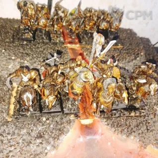 Описание картинки Армия Warriors of Chaos в покрасе оригинал от Tiran по цене 24 000руб | Свободный Рынок Миниатюр - СРМ