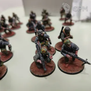 Описание картинки Немецкие гренадеры Warlord от Keenly по цене 15 000руб | Свободный Рынок Миниатюр - СРМ
