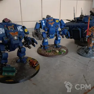 Описание картинки Армия  Ultramarines от User25110 по цене 30 000руб | Свободный Рынок Миниатюр - СРМ