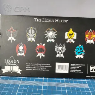 Описание картинки Horus Heresy Pin Badges 2 от Ferragga по цене 14 000руб | Свободный Рынок Миниатюр - СРМ