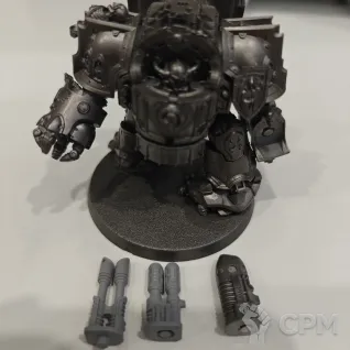 Описание картинки Space Marine Dreadnought Frater Invictus от etozhekosya по цене 1 500руб | Свободный Рынок Миниатюр - СРМ