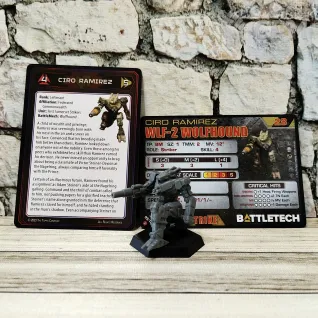 Описание картинки Wolfhound Миниатюра Battletech (Sommerset strikers) от colonelkell по цене 900руб | Свободный Рынок Миниатюр - СРМ