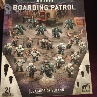 Описание картинки Leagues of Votann: Boarding patrol от Jumbony по цене 13 000руб | Свободный Рынок Миниатюр - СРМ