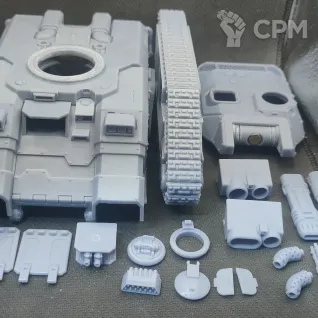 Описание картинки Repulsor Executioner от Print and play по цене 4 500руб | Свободный Рынок Миниатюр - СРМ
