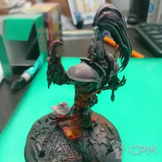 Описание картинки Avatar of Khaine от Potreblord по цене 3 500руб | Свободный Рынок Миниатюр - СРМ