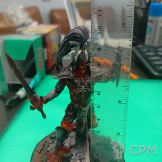 Описание картинки Avatar of Khaine от Potreblord по цене 3 500руб | Свободный Рынок Миниатюр - СРМ