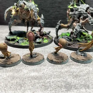 Описание картинки Biovores 2шт + 4 SPORE MINES от  Pirum aureum/ по цене 3 000руб | Свободный Рынок Миниатюр - СРМ
