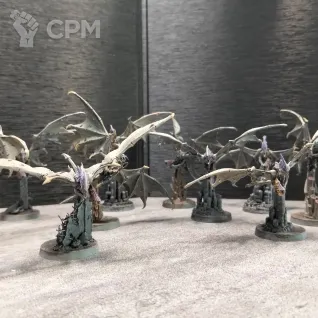 Описание картинки Gargoyles от  Pirum aureum/ по цене 3 000руб | Свободный Рынок Миниатюр - СРМ