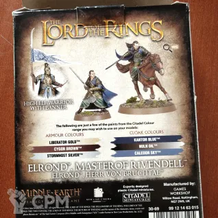 Описание картинки Elrond, Master of Rivendell от Vlars по цене 4 000руб | Свободный Рынок Миниатюр - СРМ