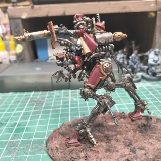 Описание картинки Ironstrider Ballistarii от  Pirum aureum/ по цене 1 500руб | Свободный Рынок Миниатюр - СРМ